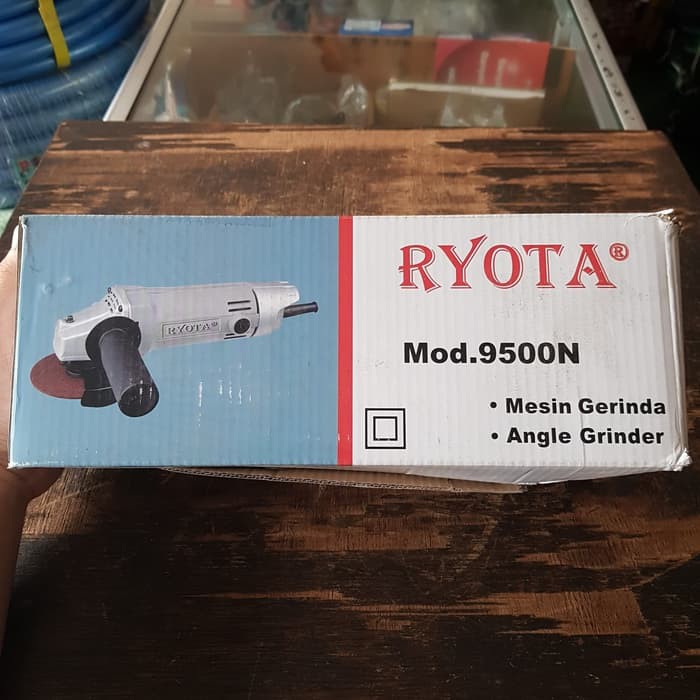 Angle Grinder / Mesin Gerinda Tangan Ryota 9500N