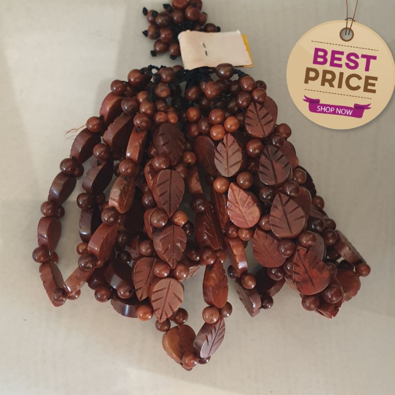 GELANG.Kokka.kaokah motif daun.Gelang kokka dewasa untuk Wanita