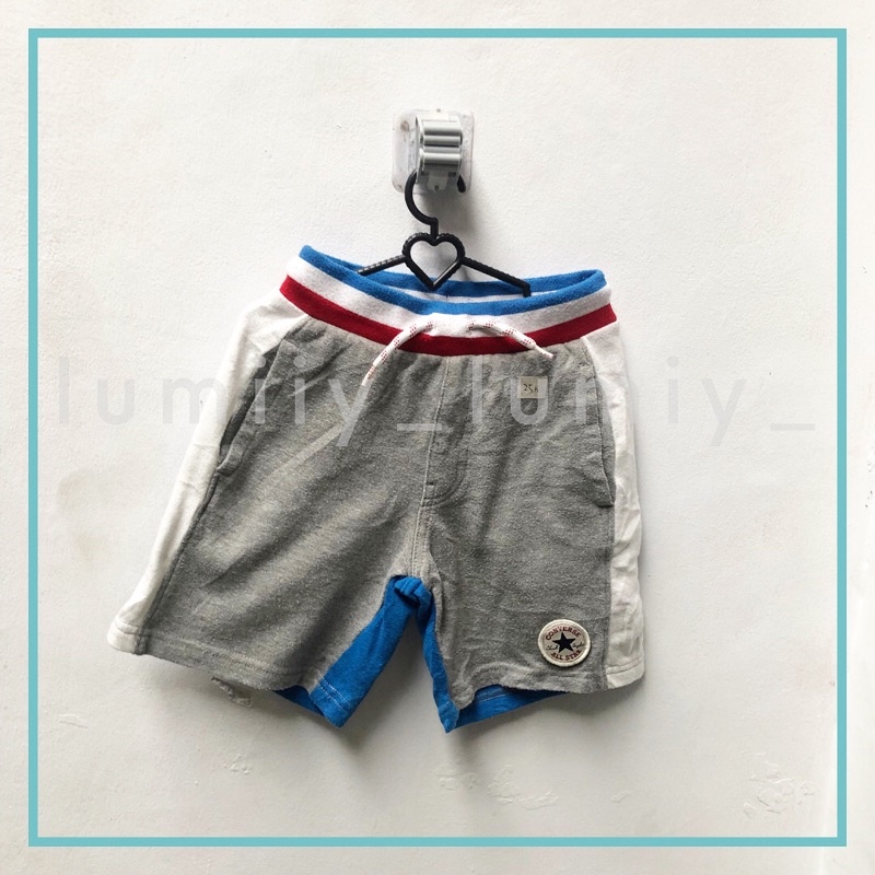 preloved celana pendek training olahraga converse anak