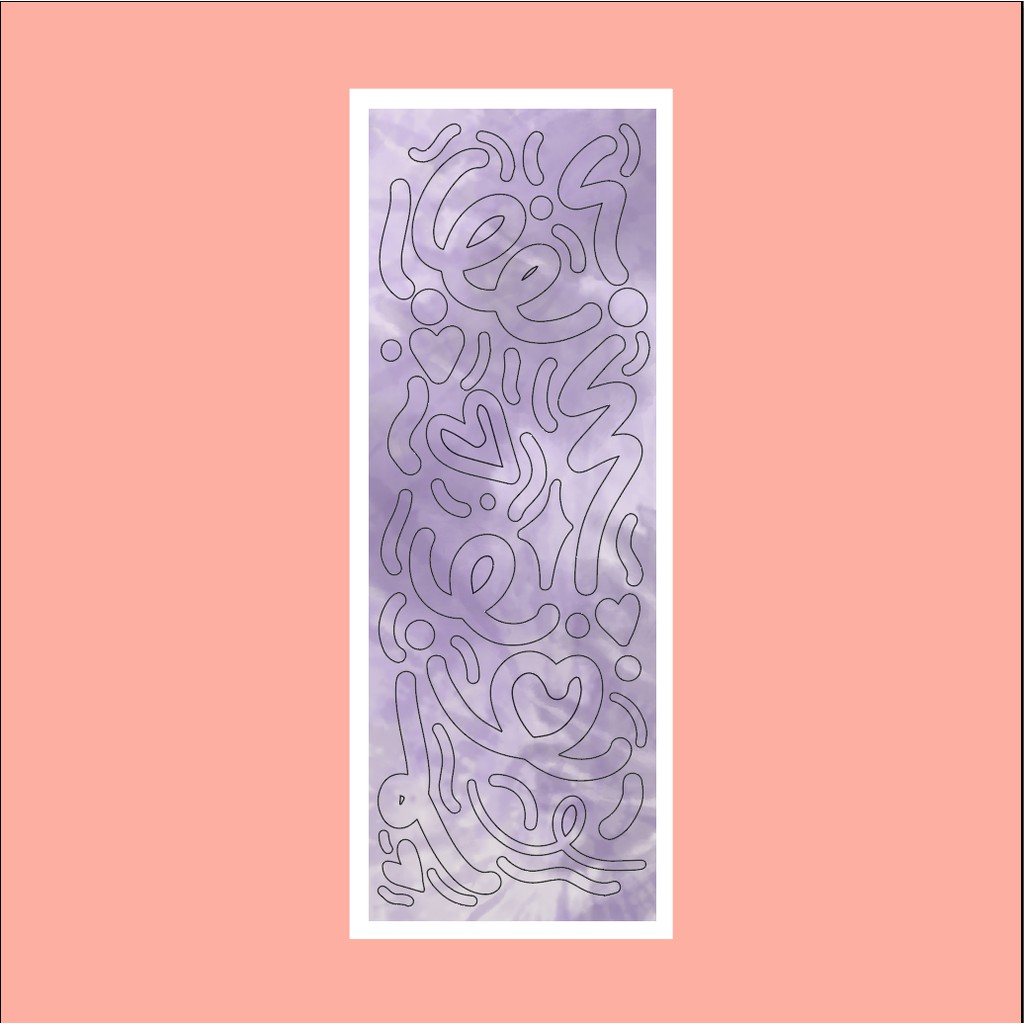 

VIOLETTE CONFETTI STICKER SET