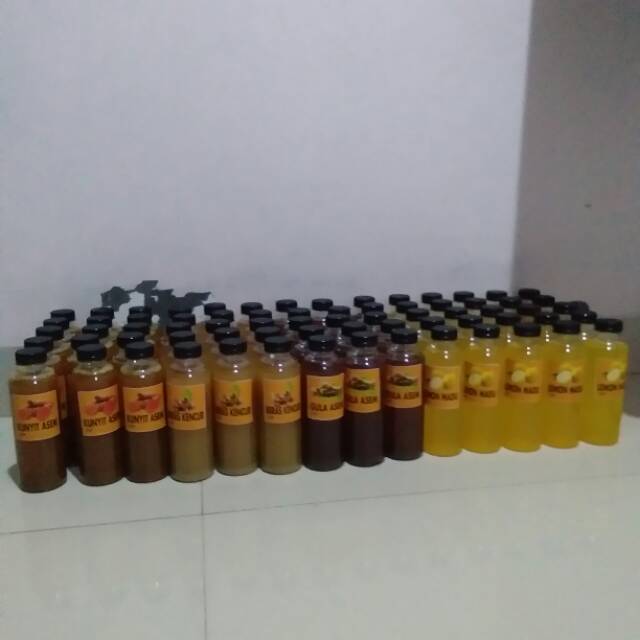 

Jamu Kunyit Asem/ Lemon Jahe / Gula Asem Segar