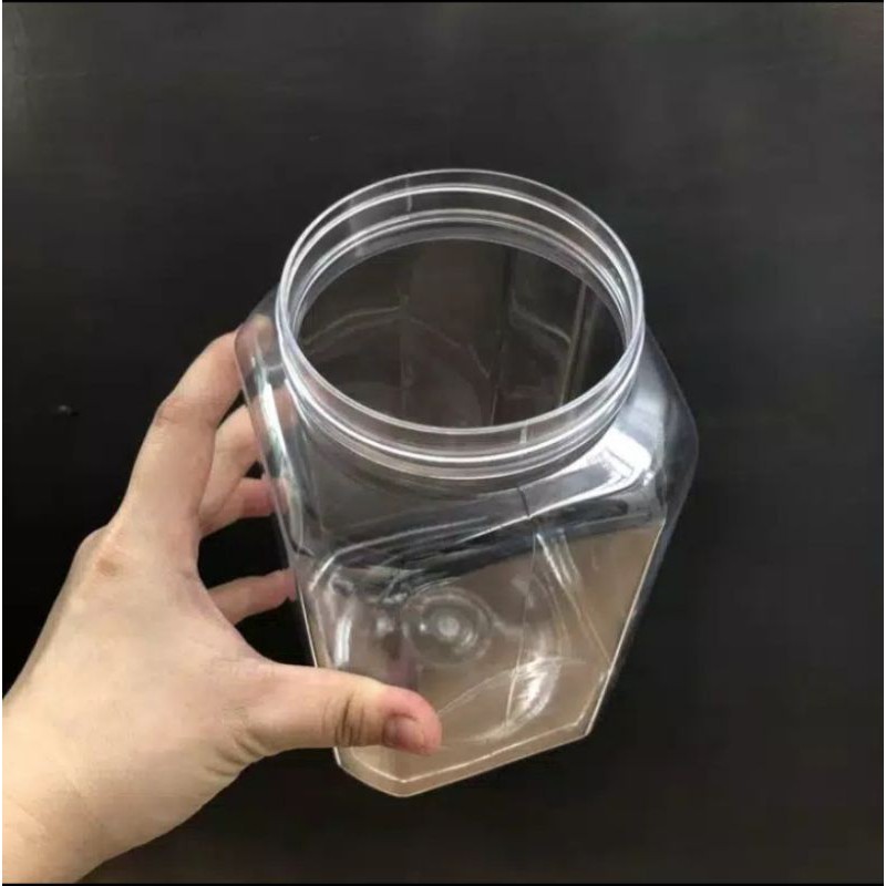 TOPLES KUE 2 LITER / Toples plastik 2lt(TANPA TUTUP)