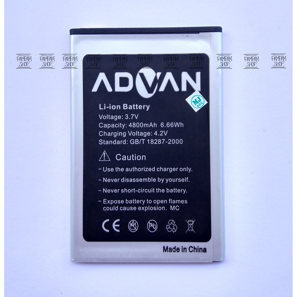 Baterai Advan Star Note S5L Original Double Power | Batre, Batrai, Battery, HP, Advance