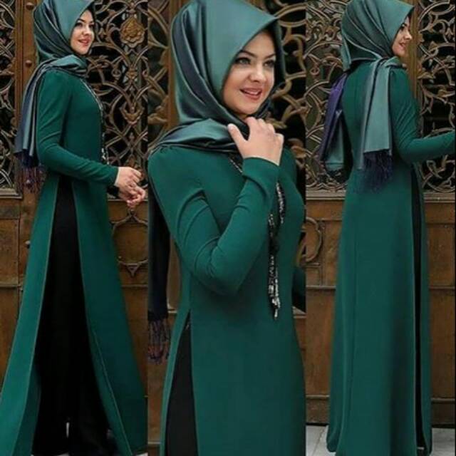 HANNA DRESS/W/DRESS MUSLIM