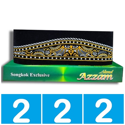 SONGKOK NASIONAL PREMIUM TINGGI 9 (BATIK) SONGKOK PEMUDA