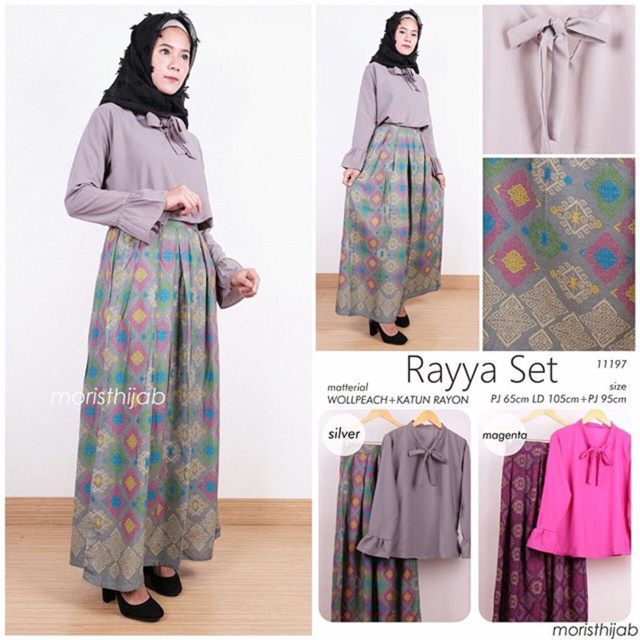 Rayya Setelan Rok Batik