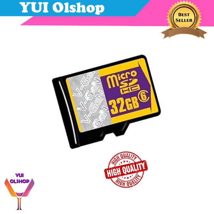 Micro SD Memory Memori Card VGEN 32GB