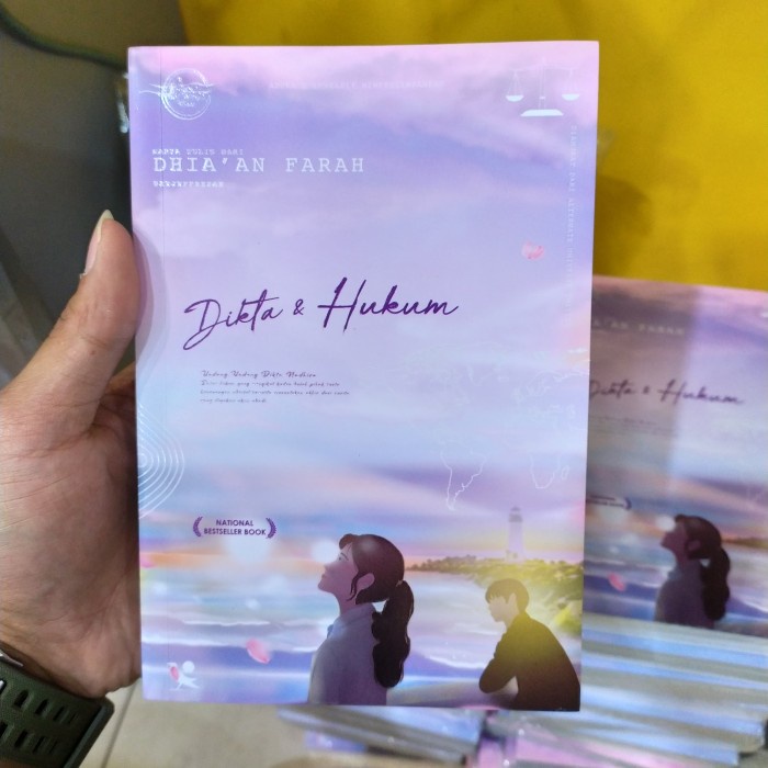 

FLASH SALE!!! DIKTA & HUKUM NOVEL - DHIA AN FARAH TERLARIS