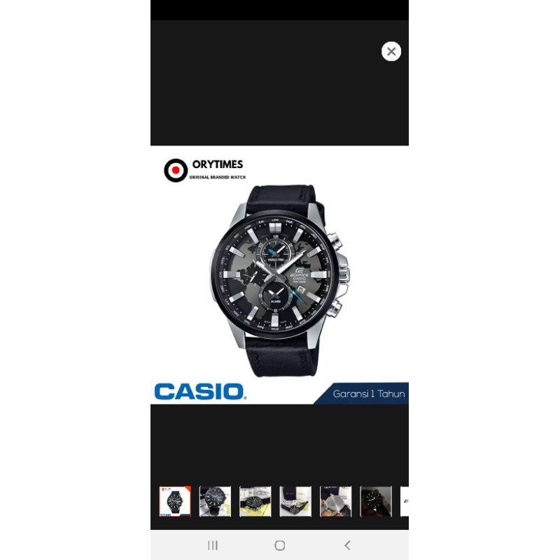 Casio edifice EFR303 Jam Tangan Pria