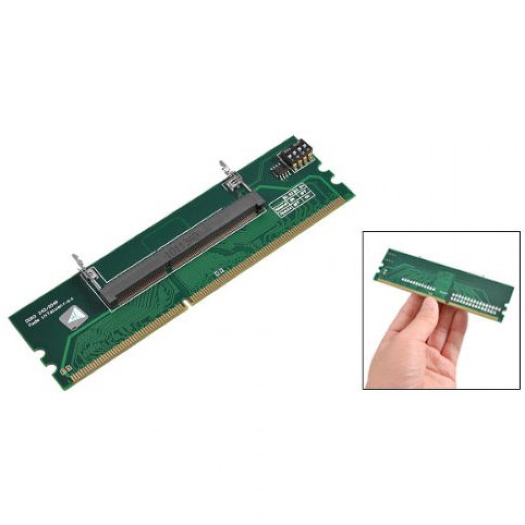 SODIMM DDR3 Laptop To DIM DDR3 Desktop RAM Adapter Converter - STD