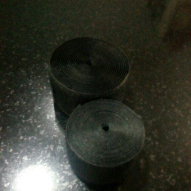 Perekat Velcro Lebar 5 Cm Hitam (kretekan)