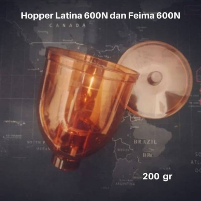 Bean Hopper Grinder N 600 Latina Penampung Biji Kopi