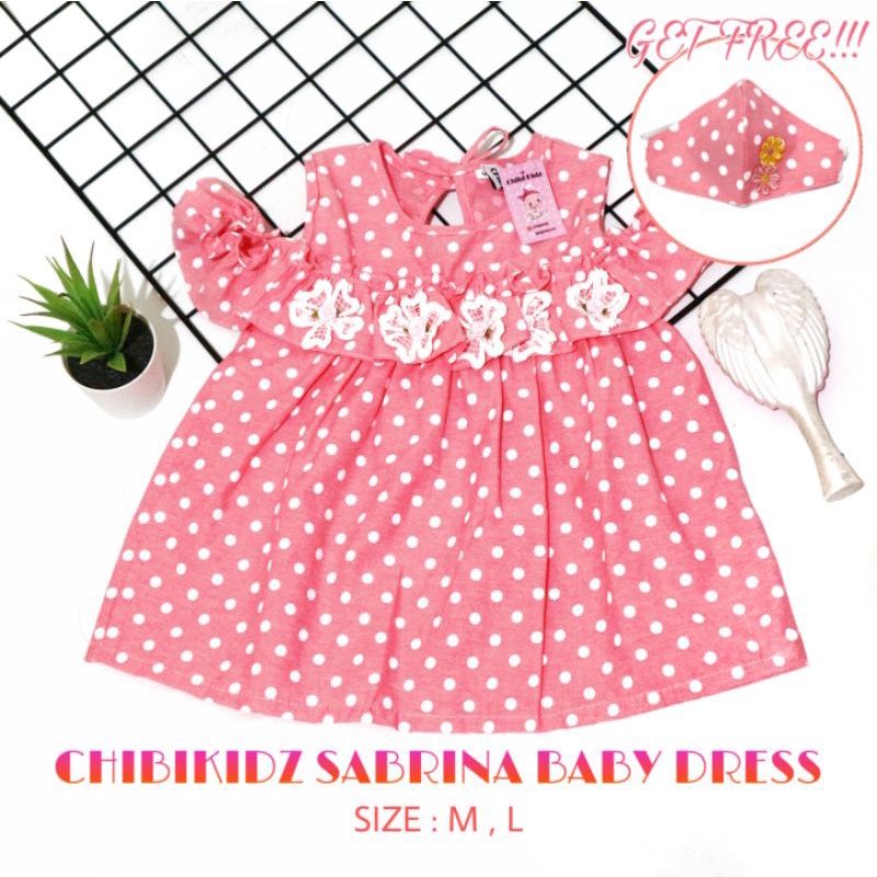 CHIBIKIDZ SABRINA MINI DRESS (2Y, 3Y)