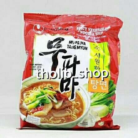

nongshim mupamatangmyun - mie instan rasa lobak pedas 122 gr