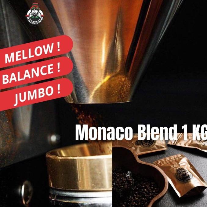 

KOPI BIJI BUBUK ACEH GAYO 1 KG MONACO BLEND JAMIN FRESH ROAST -Diskon Besar