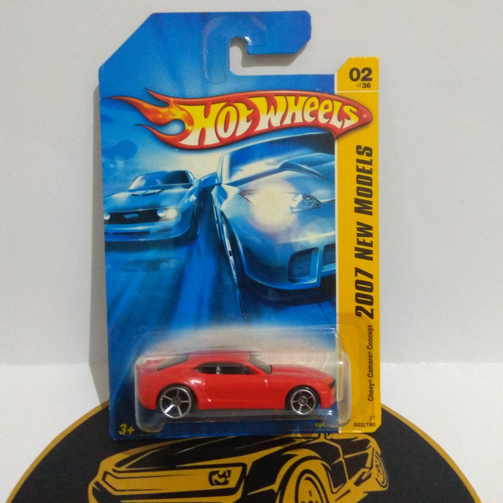 HOT WHEELS - CHEVY CAMARO CONCEPT MERAH