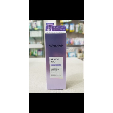 Wardah Renew You Night Cream 17 g / Cream Wajah / Cream Wardah / Cream Malam Wardah