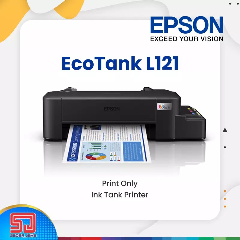 Epson L121 EcoTank Printer Inkjet InkTank Print Only
