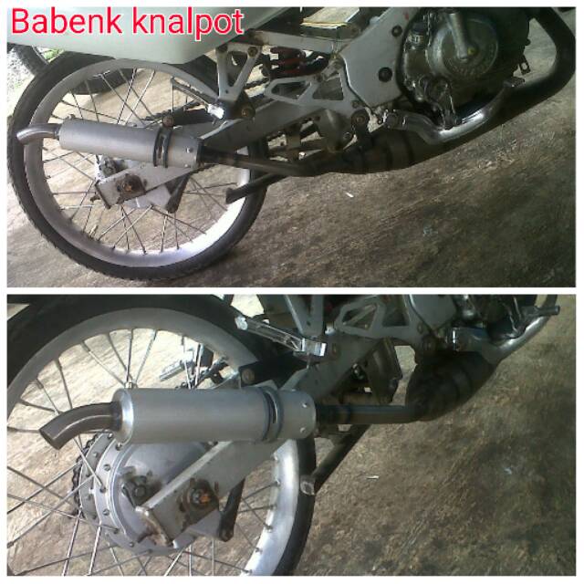 knalpot satria 2 tak kolong ninja