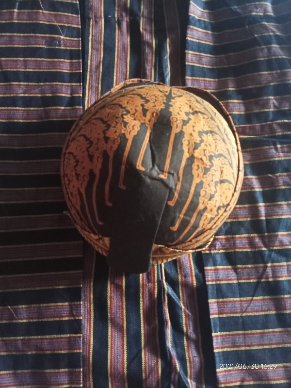 Blangkon Solo Modang Cabut Dewasa / Blangkon Batik Solo / Blangkon Murah