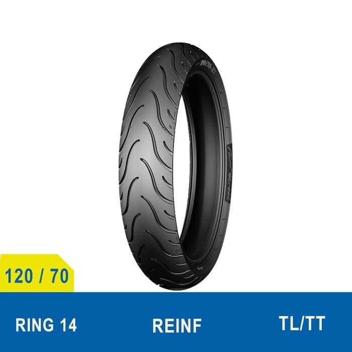 Ban motor murah Michelin Ban Motor Pilot Street 120/70-14 Tubles - Beat, Vario, Mio dll