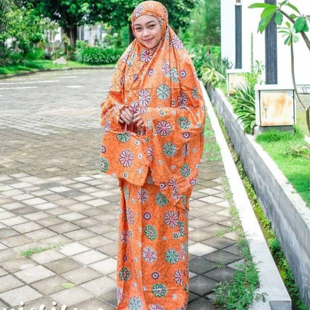 GROSIR HIJAB SOLO ( COD) MUKENA INTAN REMAJA