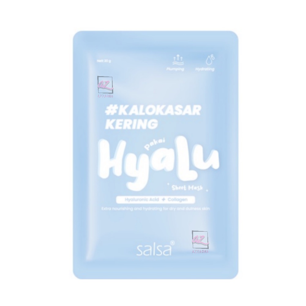 SALSA Sheet Mask 20g | Masker Wajah Daily | Vitamin ABC | Snailed it! | Hyalu