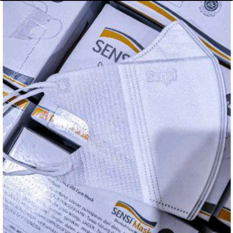 Masker Sensi Duckbill 3 Ply ( versi baru ada emboss SENSI )