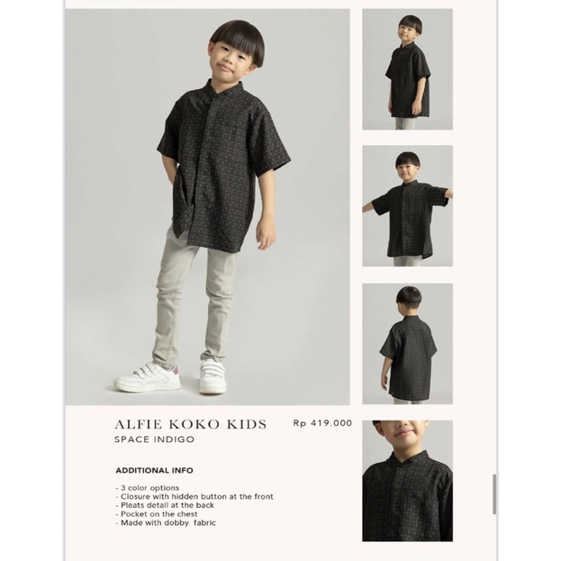 Alfie koko kids kamiidea