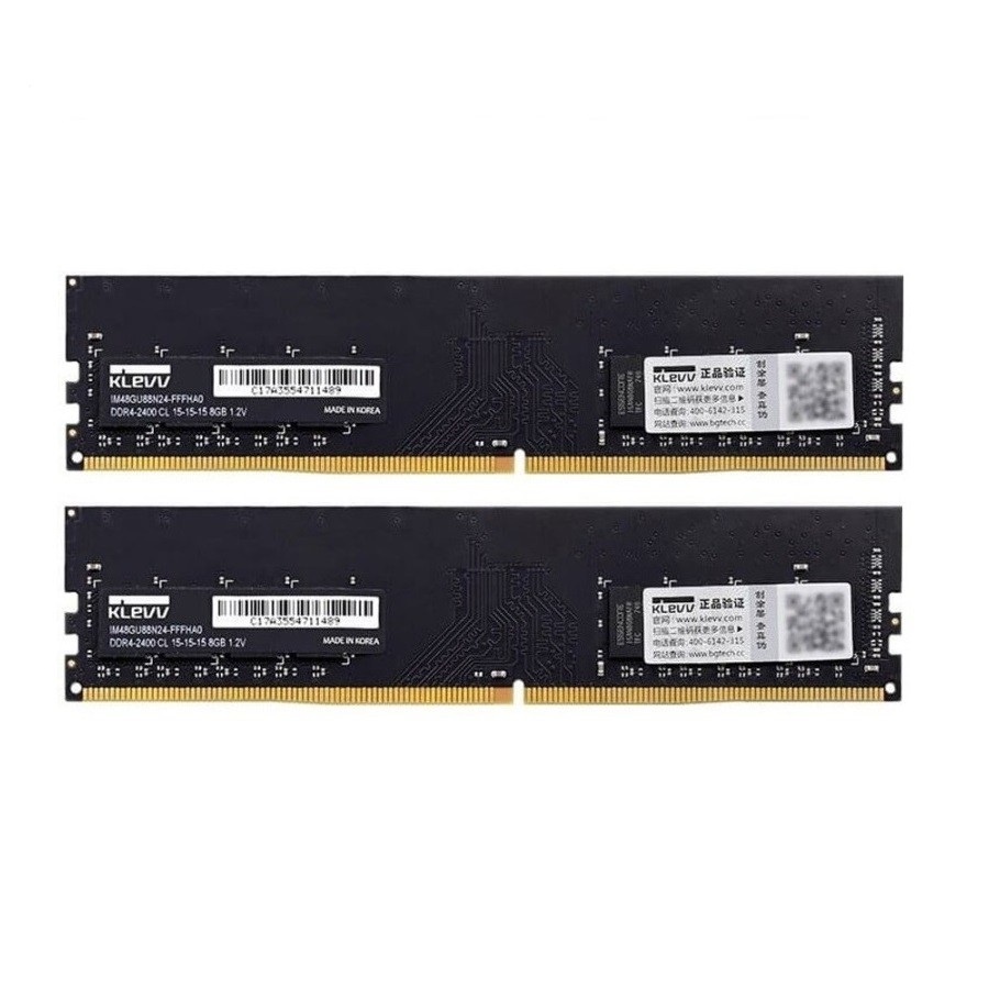 KLEVV DDR4 Value Series PC21300 2666MHZ 32GB 2x16GB RAM DDR4 32GB RAM MEMORY PC KOMPUTER
