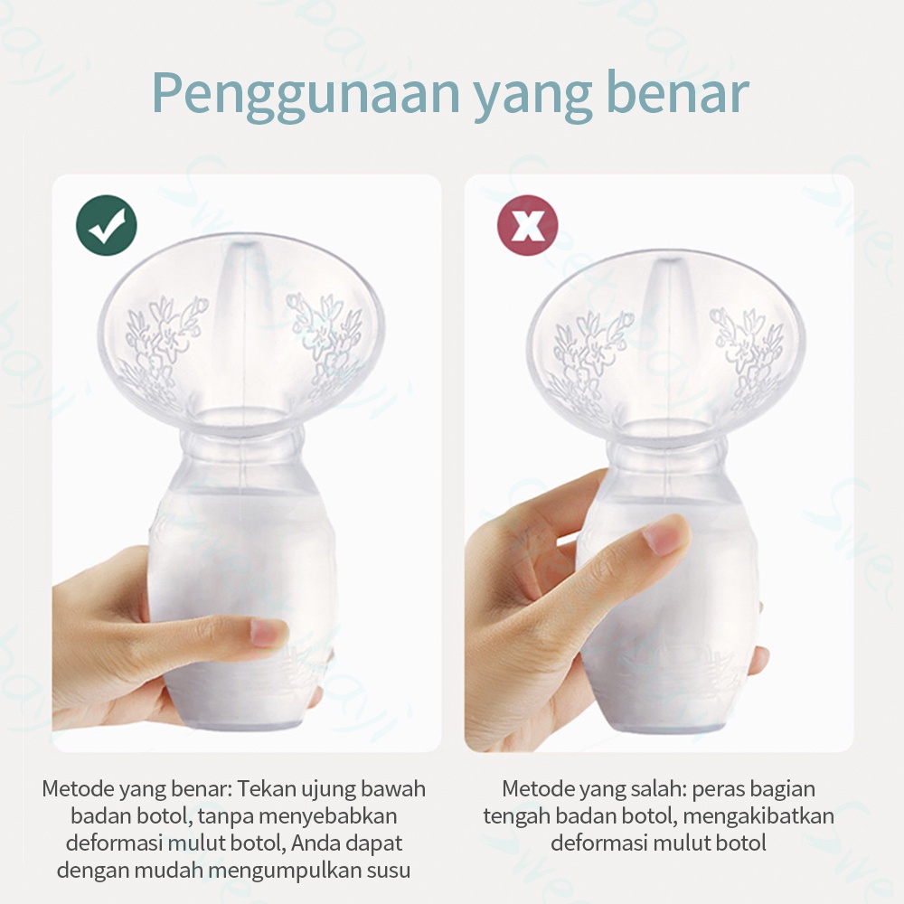 Sweetybayi Pompa Asi Manual - Manual Breast Pump 90ML