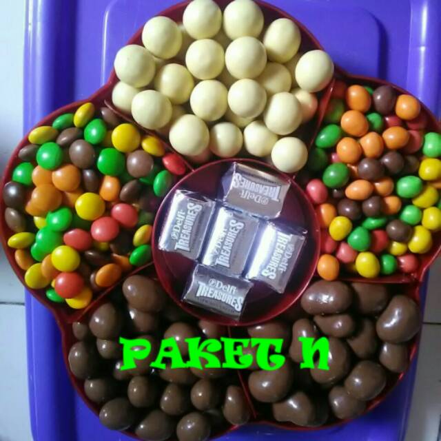 

Coklat Toples Bunga Paket N