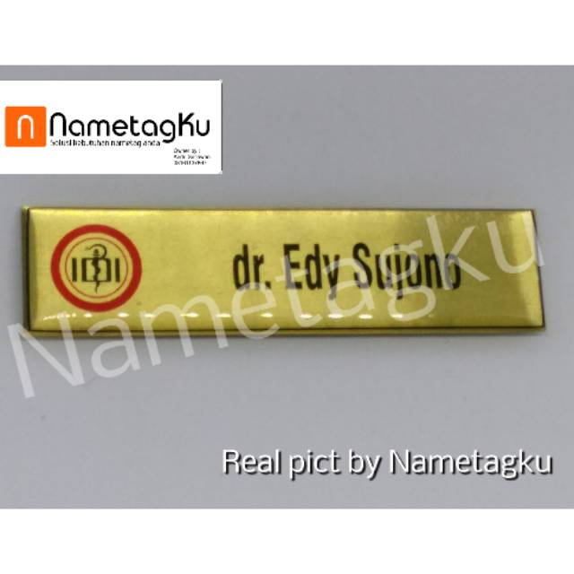 

Nametag dokter IDI magnet