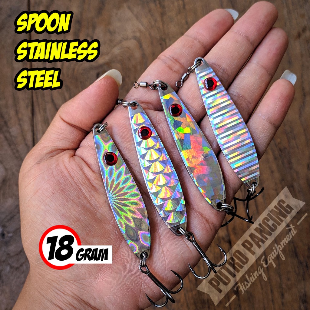 Lure Spoon Stainless 18 gram