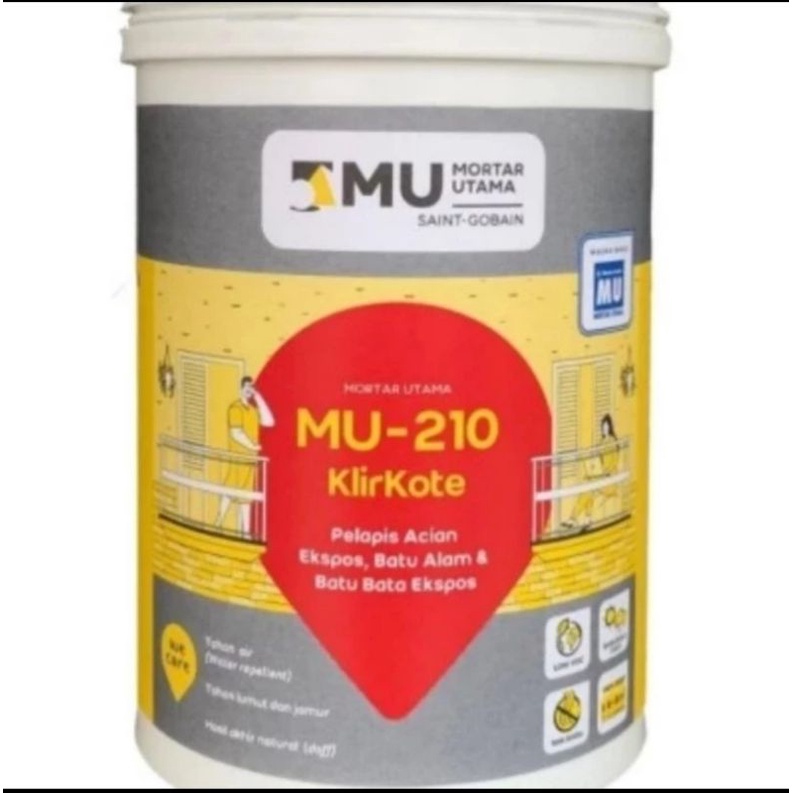 Mu-210 Klircote Stone coating 1 liter