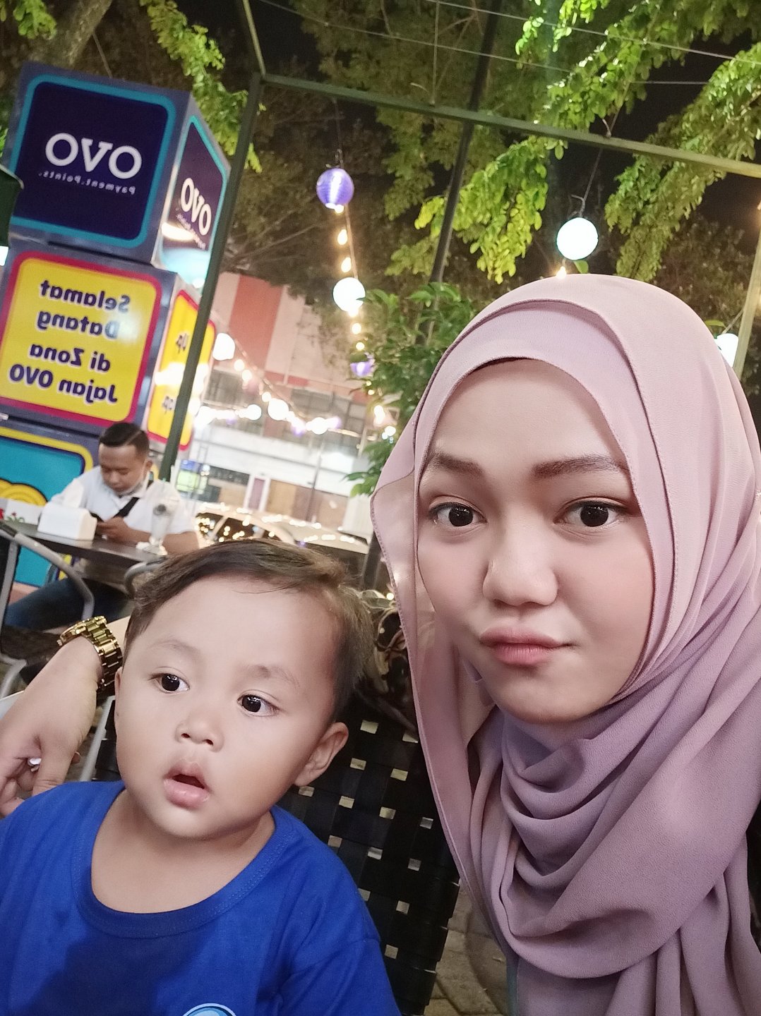 Tey-17 Batik Wanita Asj Sa Hrb026 Kenongo Kemeja Tosca Pendek