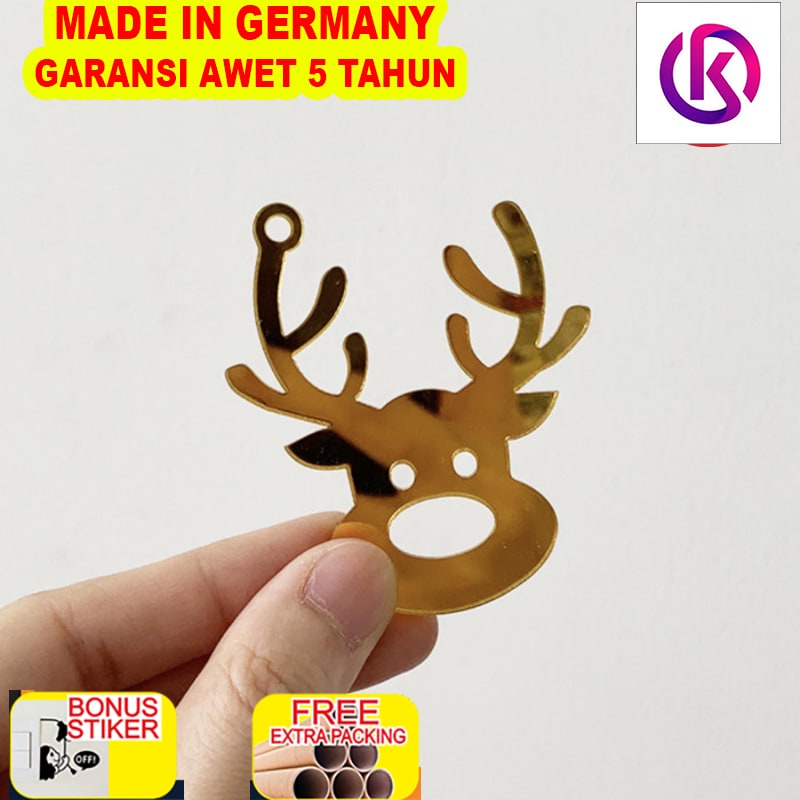 

Terlaris Akrilik Tag Mirror Christmas Natal Hampers Tag Label