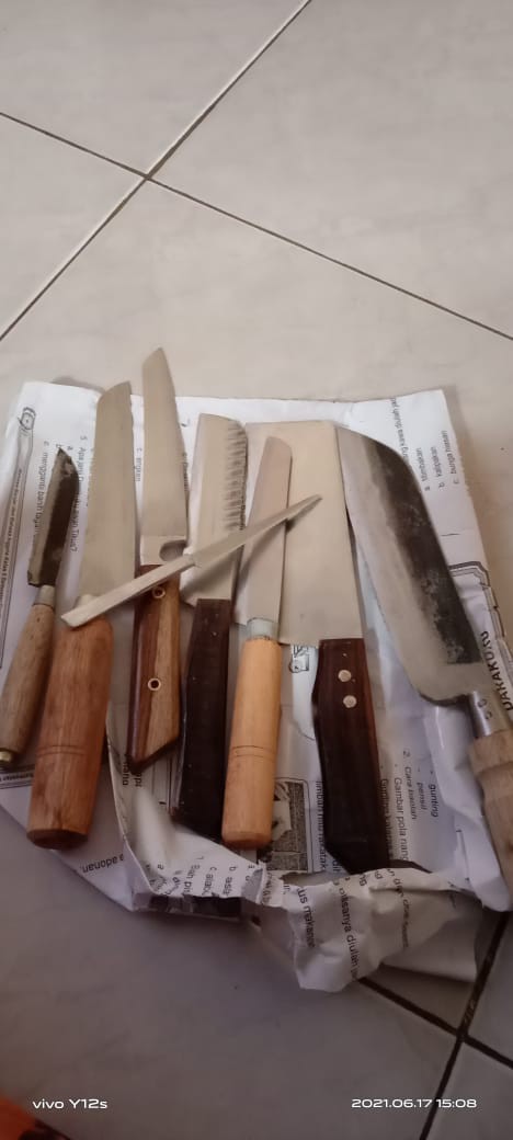 Pisau Set 7  Tajam - Set Faza