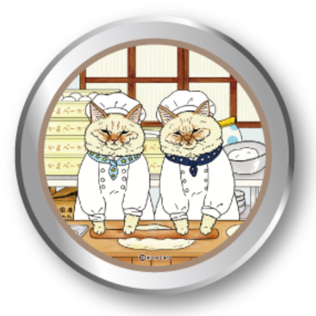 

A Mysterious Cat World Can Sticker (Sasakama Bakery)