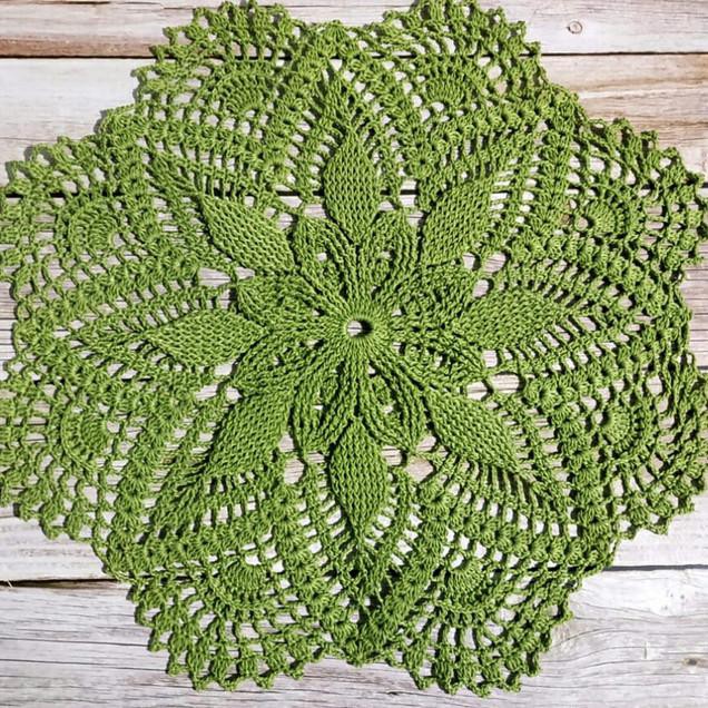 - NEW PRODUK TAPLAK MEJA RUANG TAMU- CROCHET DOILY / TAPLAK RAJUTAN ,TAPLAK MEJA TAMU TAPLAK MEJA