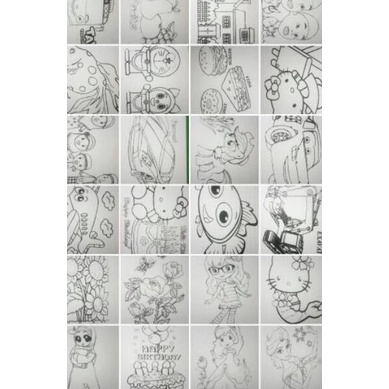 

Langsung Beliii.. paket 10 styrofom lukis list lakban