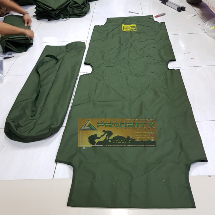 Promo DAUN VELBED(bahan filamin standar tni)