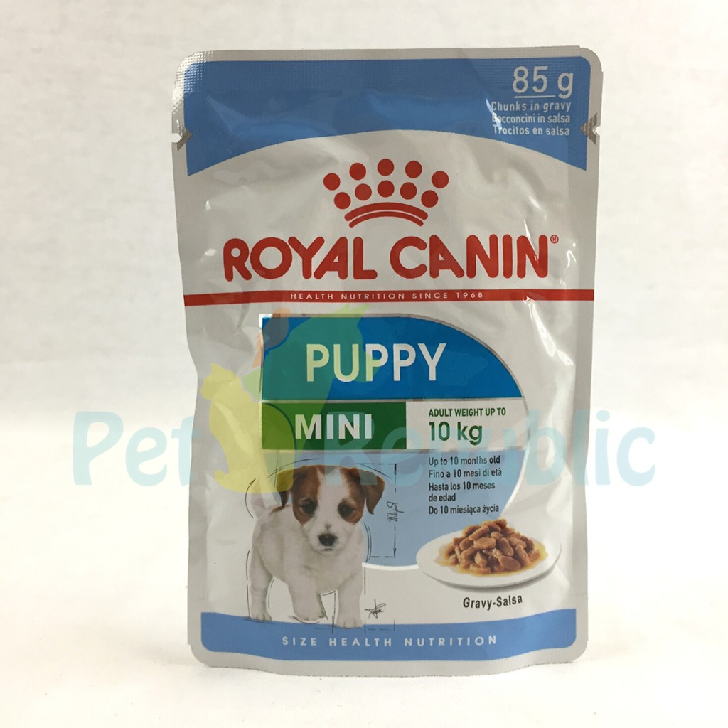 

ROYALCANIN Makanan Anjing Basah Pouch Mini Puppy 85gr