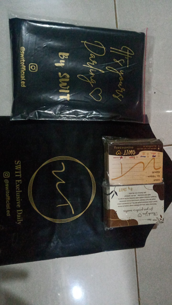 Stiker Alamat Custom
