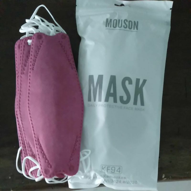 mouson mask pink
