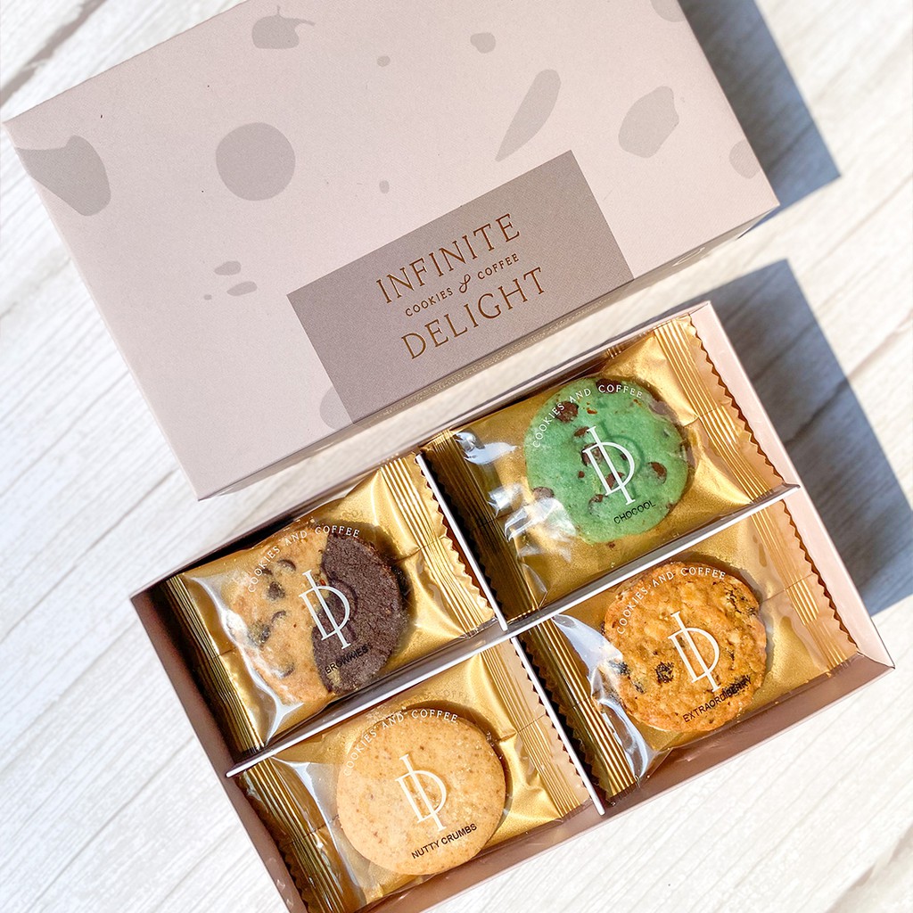 

Infinite Delight Cookies ( Kue Kering ) | Premium Gift Box of 16 Cookies - Mini Bundle