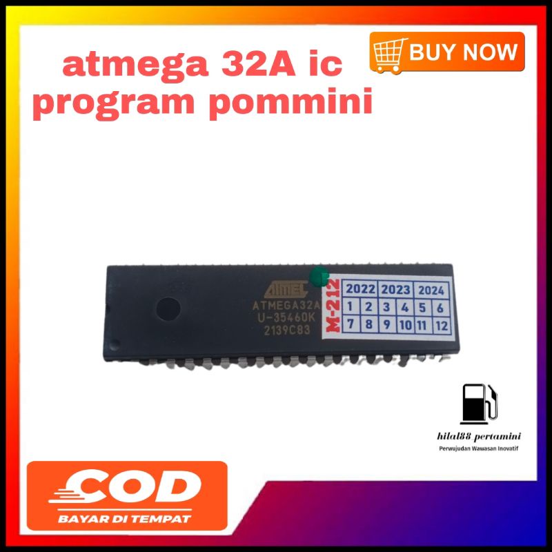 IC atmega32A program pertamini