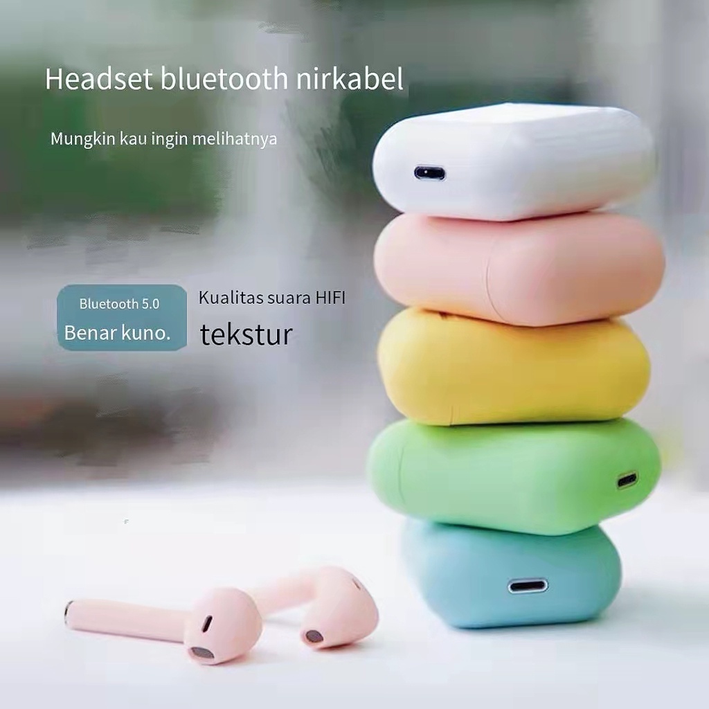 BOOM Ii12 Macaron Cross-border Explosive Bluetooth Headset Favorit