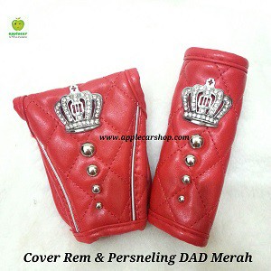 Cover rem persneling DAD crown merah