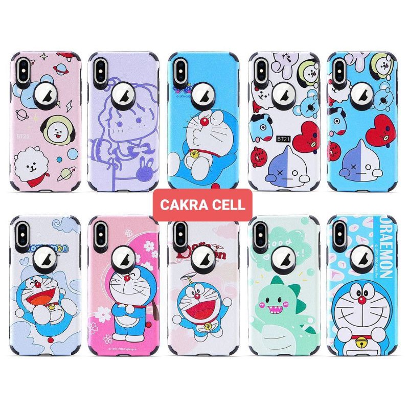 Case Karakter Luxury Kulit SAMSUNG A50 A30S A50S Casing Silikon Softcase